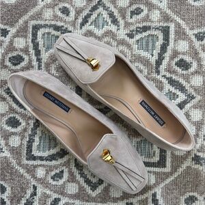 Stuart Weitzman Slipnot Suede Loafer Size 10